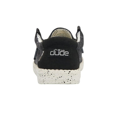 Hey Dude Wally Toddler Stretch Black