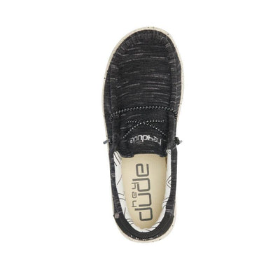 Hey Dude Wally Toddler Stretch Black