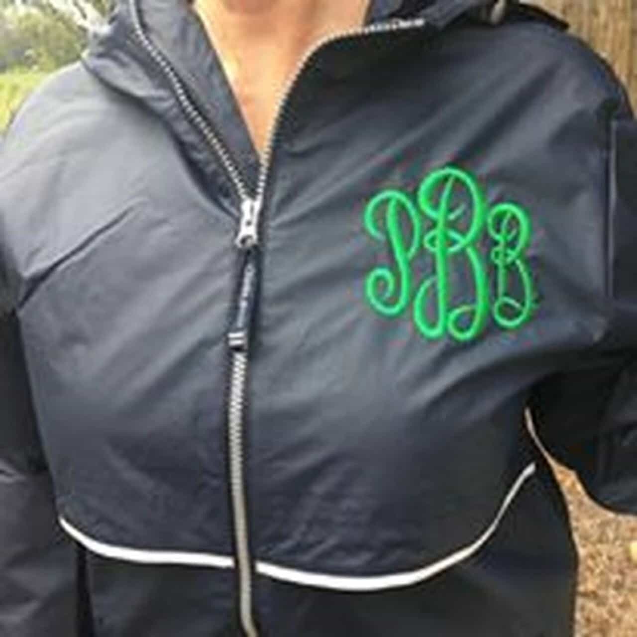 Embroidered 3 Letter Monogram