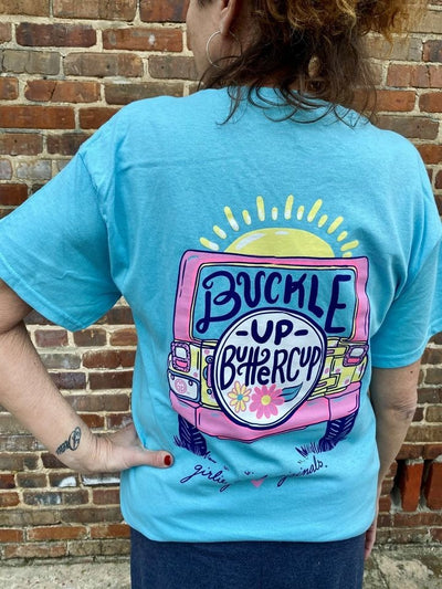 Girlie Girl Originals Buckle Up Sky Blue