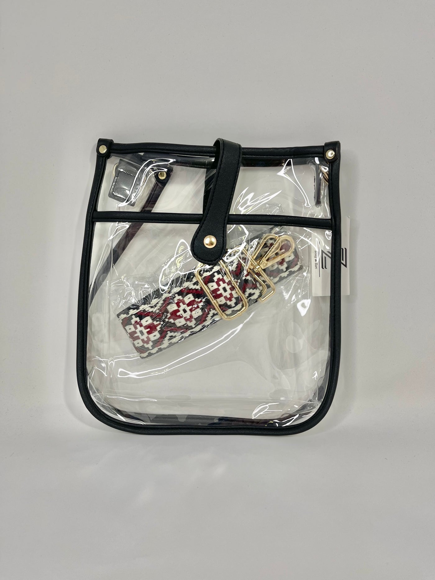 Clear Crossbody With Guitar Strap