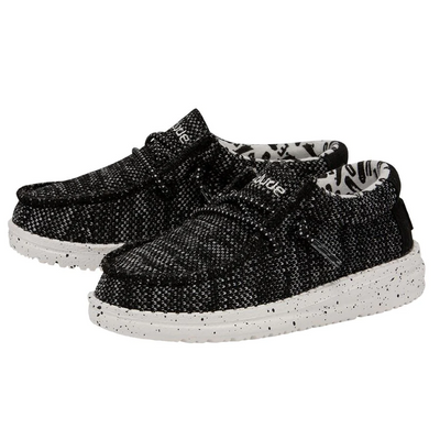 Hey Dude Wally Toddler Stretch Black