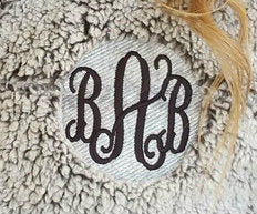 Embroidered Patch Monogram
