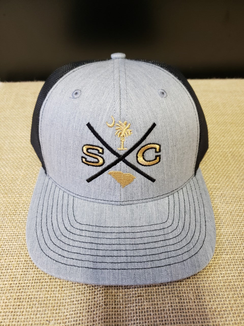 Crossroads Clothing SC X-Mark Grey/Black Hat