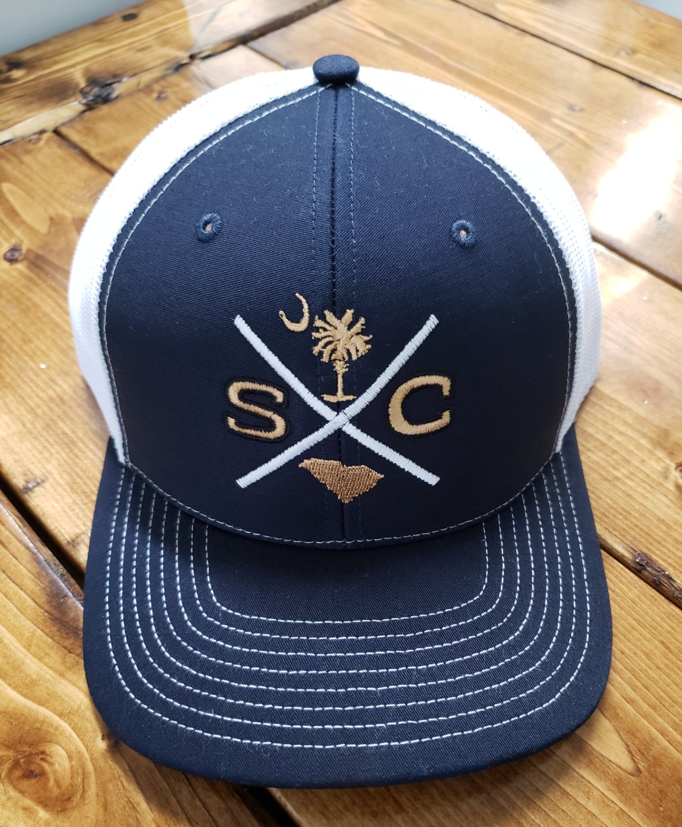 Crossroads Clothing SC X-Mark Navy/White Hat