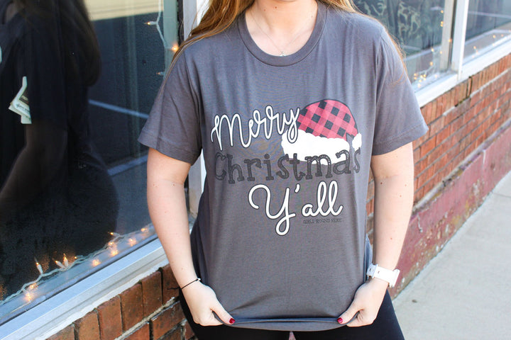 Merry Christmas Shirts For Women - Cute Xmas Lights Graphic Tee, Soft Cotton, Relaxed Fit - View #9