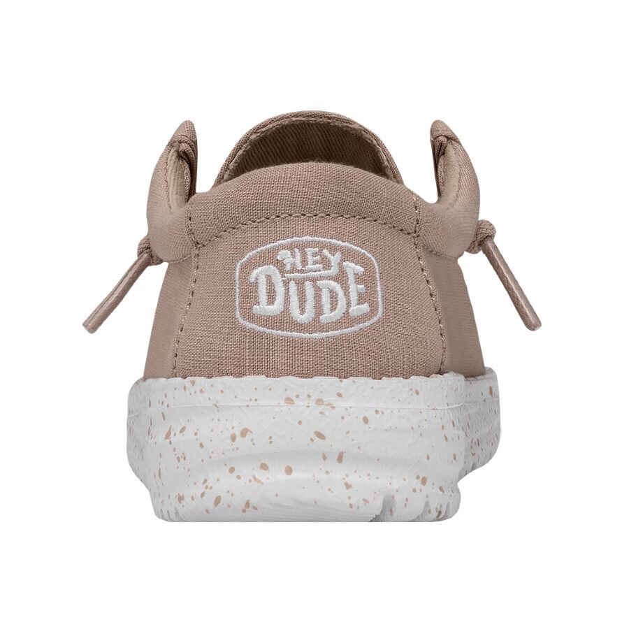 Hey Dude Wally Toddler Slub Canvas Tan