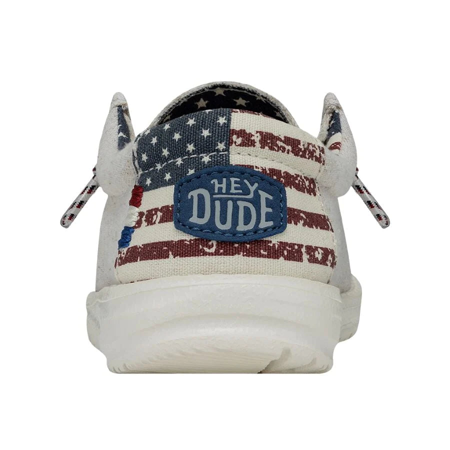 Hey Dude Wally YOUTH Off White Patriotic
