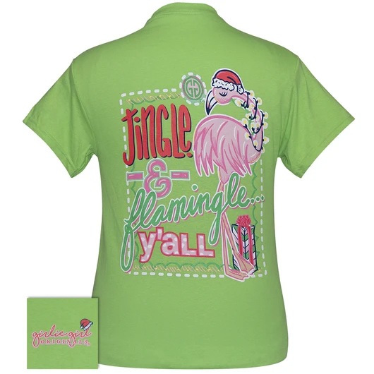 Girlie Girl Originals Jingle & Flamingle Lime