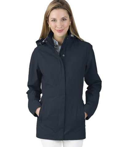 Charles River  Logan Raincoat Navy