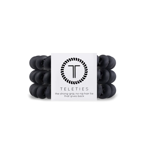 Teleties Large Matte Black