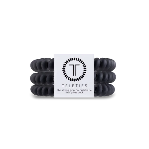 Teleties Small Matte Black