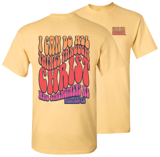 Girlie Girl Originals Christ Strengthens Yellow Haze