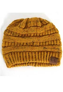 C.C. Speckled Beanie Mustard