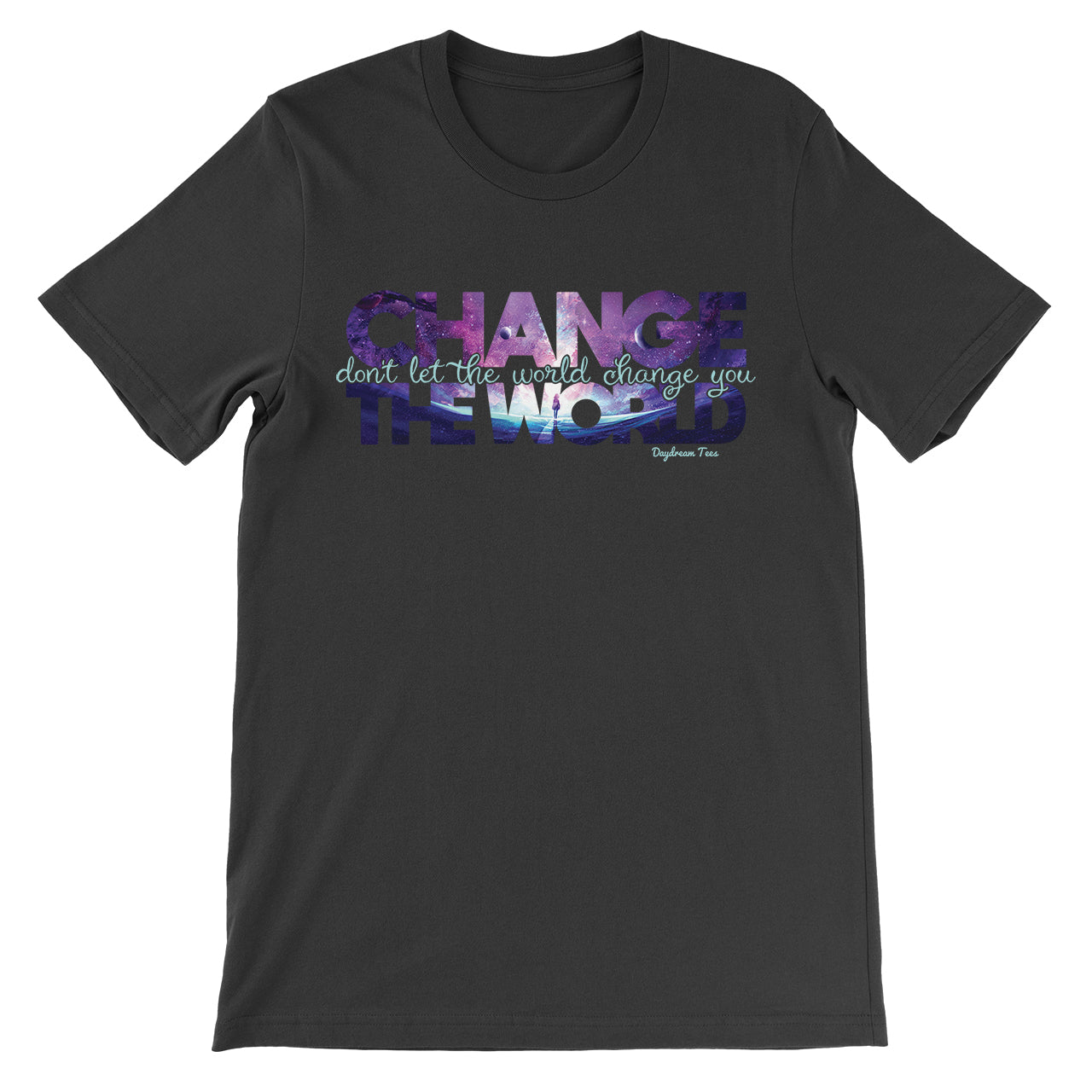 Daydream Tees Change the World Black