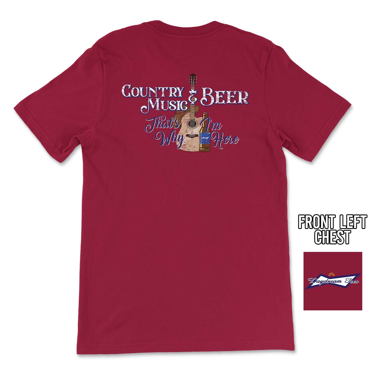 Daydream Tees Country Music & Beer