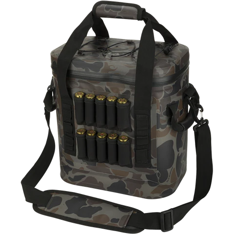 Drake 16-Can Waterproof Soft Sided Insulated Cooler Old School Brown