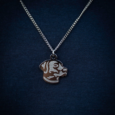 Dog - Stainless Steel Necklace and Pendant