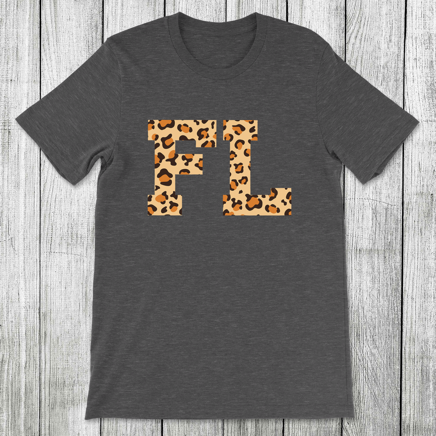 Daydream Tees State Leopard Florida