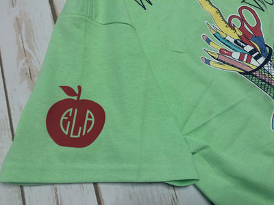 Teacher Monogram Heat Press