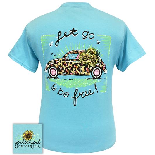 Girlie Girl Originals Leopard Volkswagon Sky Blue