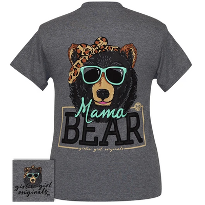 Girlie Girl Originals Mama Bear Bandana Graphite Heather