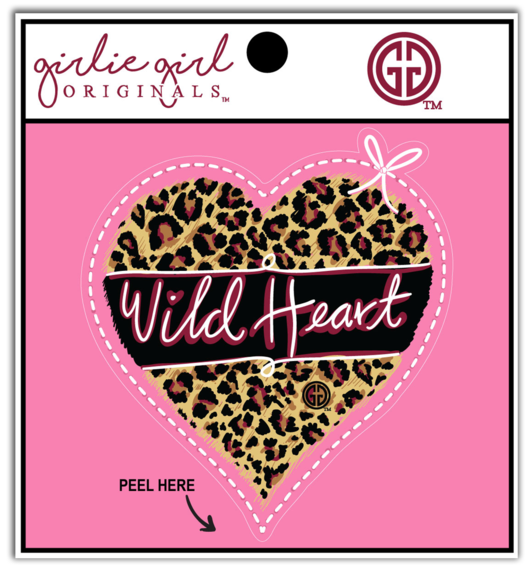 Girlie Girl Originals Wild Heart Decal/Sticker