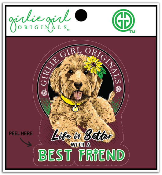 Girlie Girl Originals Best Friend Decal/Sticker