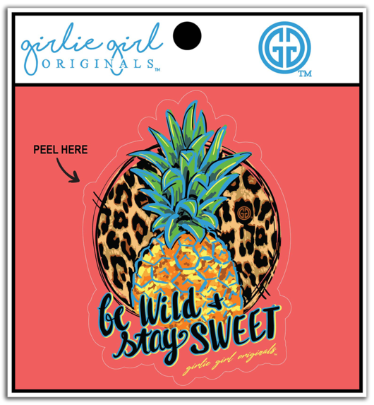 Girlie Girl Originals Be Wild Decal/Sticker