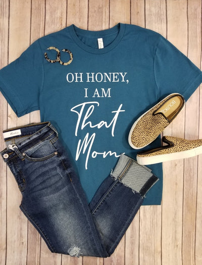 Daydream Tees That Mom Deep Teal