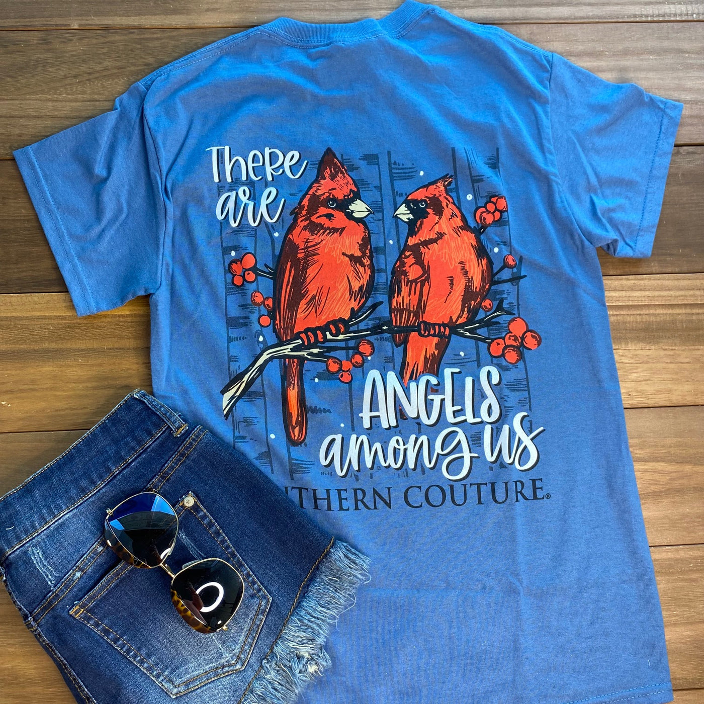Southern Couture Angels Among Us Indigo Blue SS