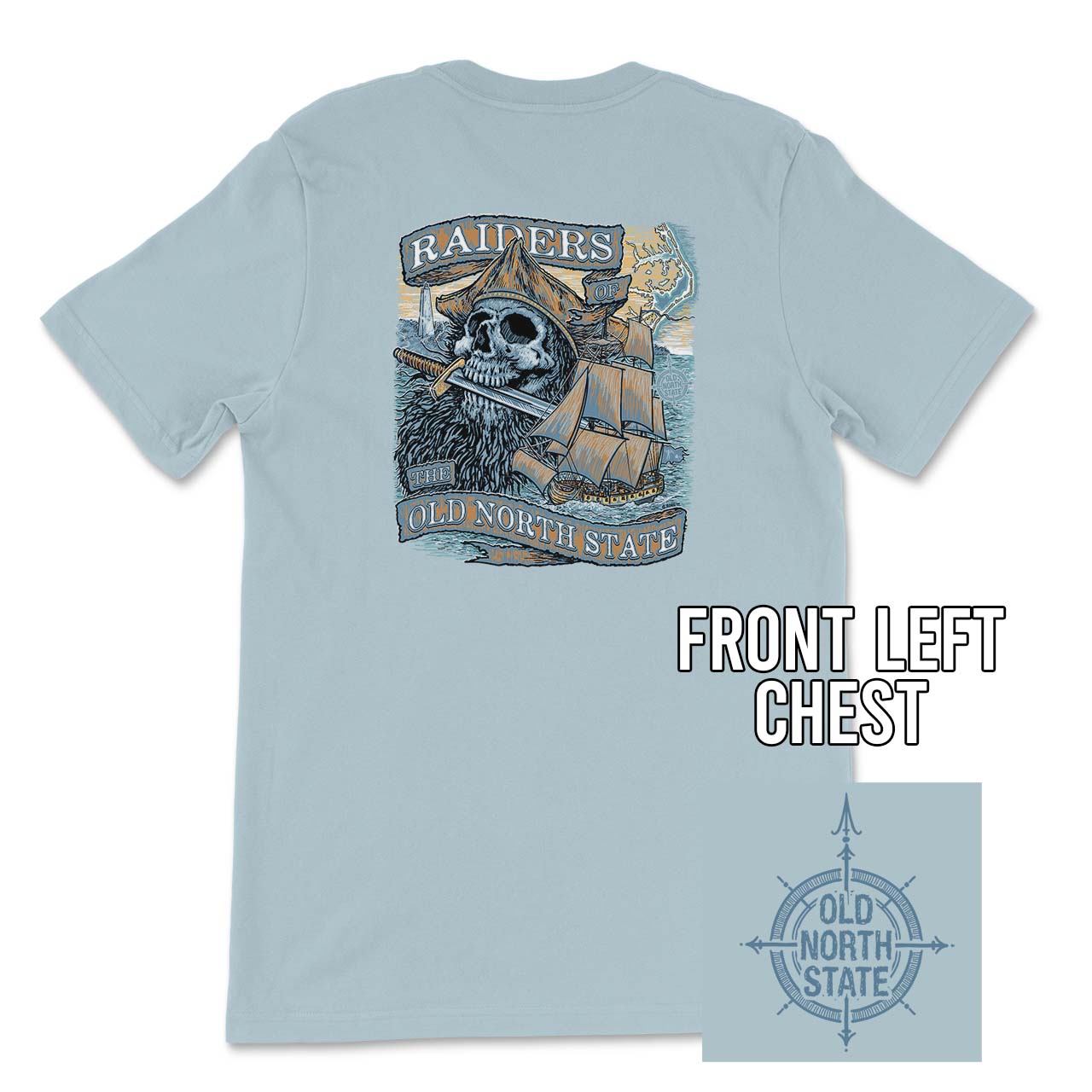 The Old North State Pirate Coast Chambray SS