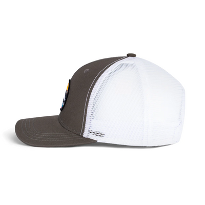 Old Row Mountains Mesh Hat Grey