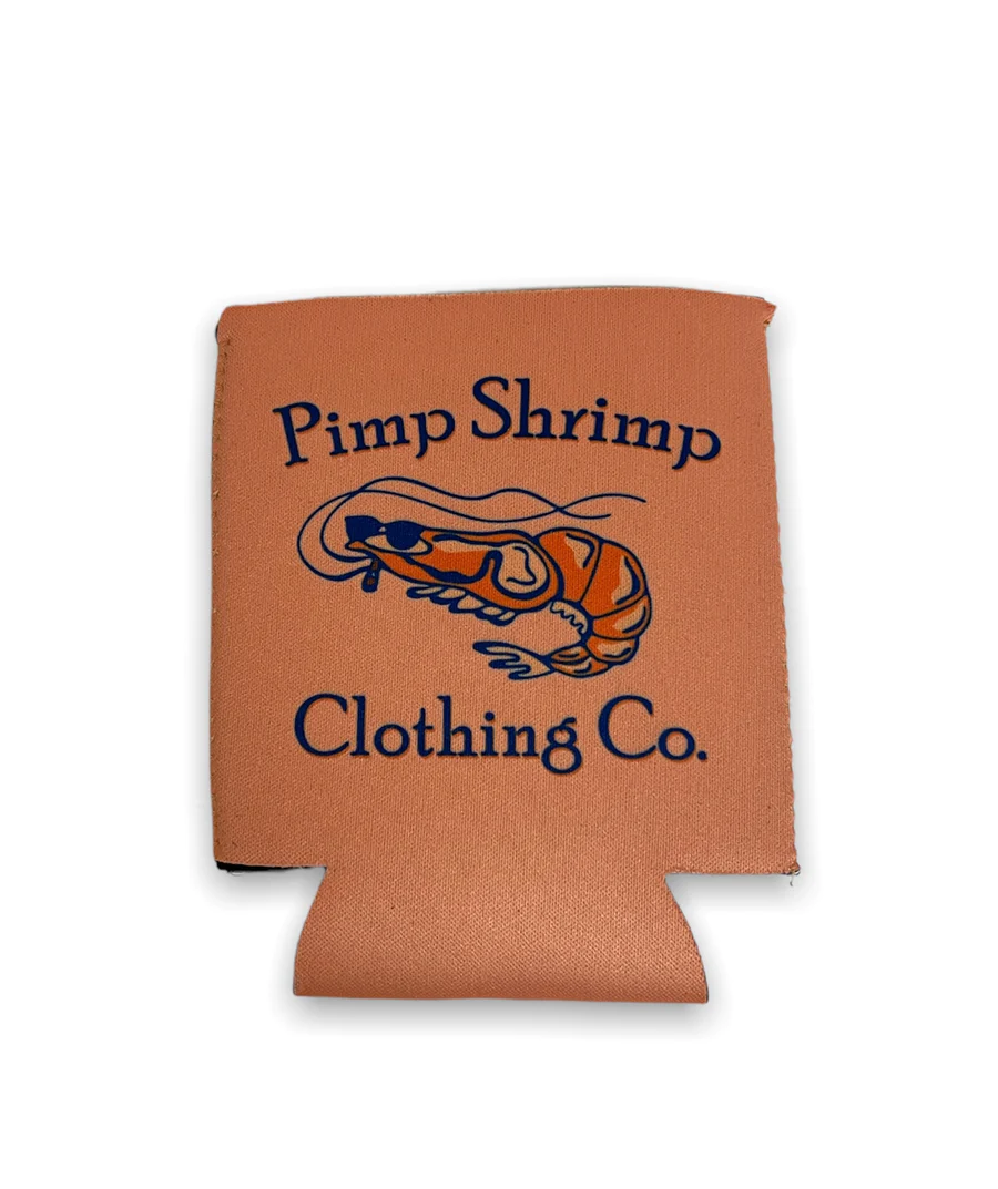 Pimp Shrimp Clothing Co. Short Can Coozie