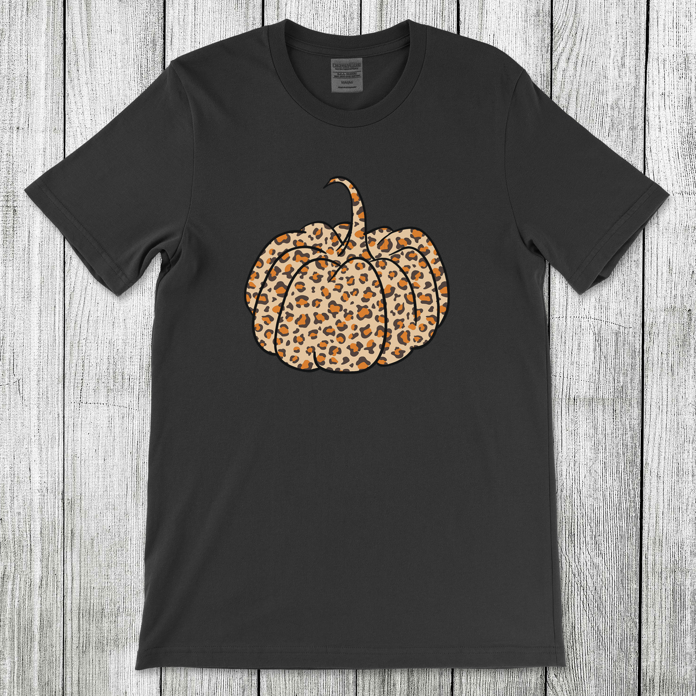 Daydream Tees Leopard Pumpkin