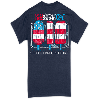 Southern Couture Red, White and Cool Navy SS