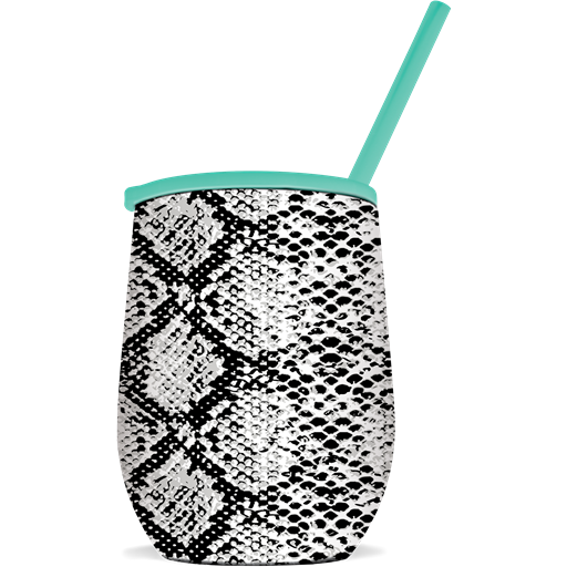 Southern Couture the Winee Snakeskin Tumbler
