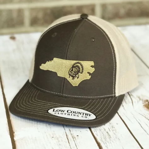 Low Country Comfort Co. NC Turkey Brown/Khaki Hat