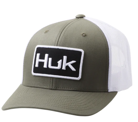 Huk Gear Solid Trucker Hat Moss