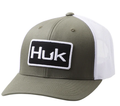 Huk Gear Solid Trucker Hat Moss