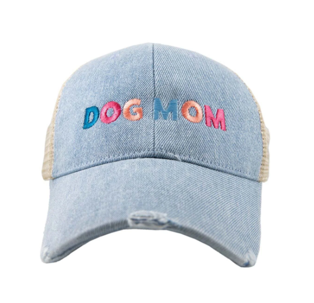 Katydid Dog Mom ( Multicolored ) Trucker Hat