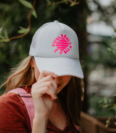 Katydid Pickleball Y'all DECAL Foam Trucker Hat