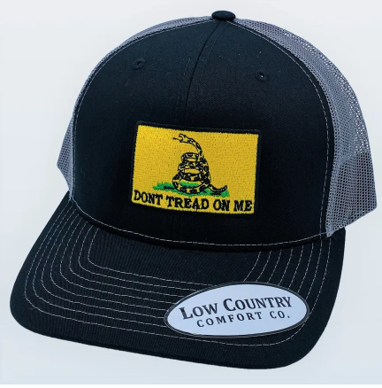 Low Country Comfort Co. DTOM Flag Black/Charcoal Hat