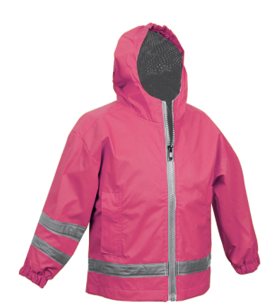 Charles River YOUTH Raincoat Hot Pink
