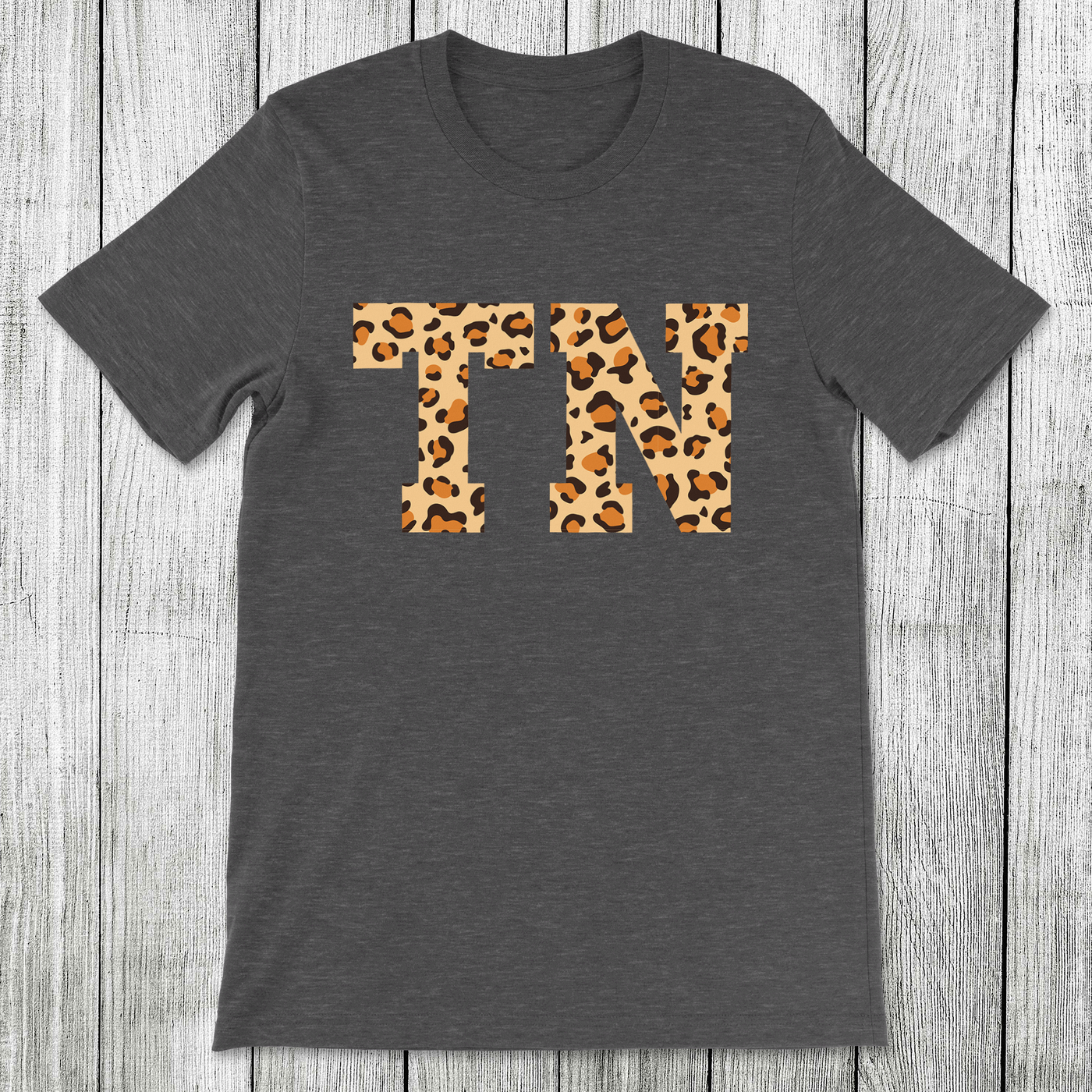 Daydream Tees State Leopard Tennessee