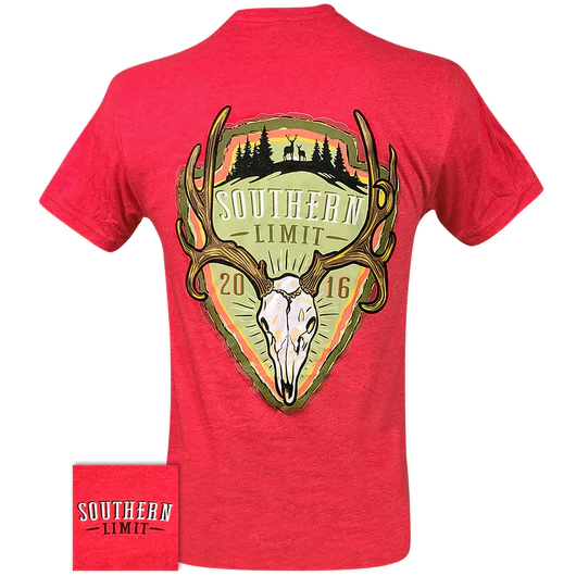 Southern Limit Deerhead Arrowhead Red