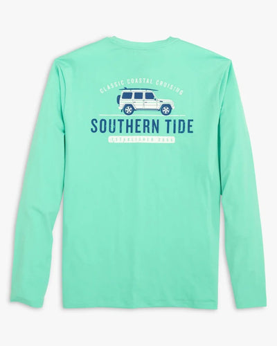 Southern Tide Classic Cruising Performance Tee Mint LS