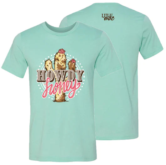 Lulu Mac Howdy Honey Heather Mint