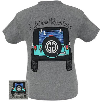 Girlie Girl Originals Life's An Adventure Graphite Heather