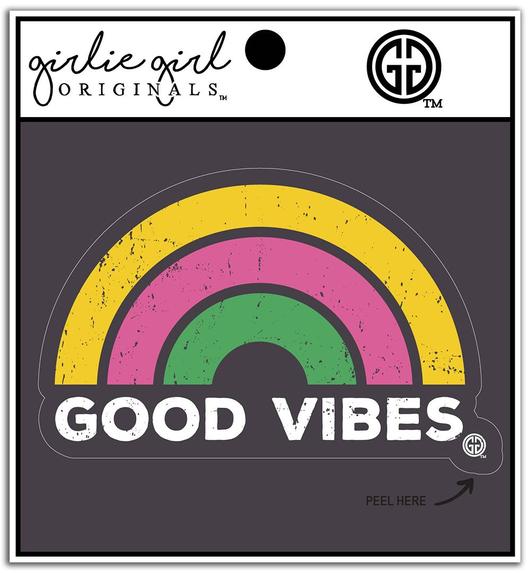 Girlie Girl Originals Good Vibes Decal/Sticker